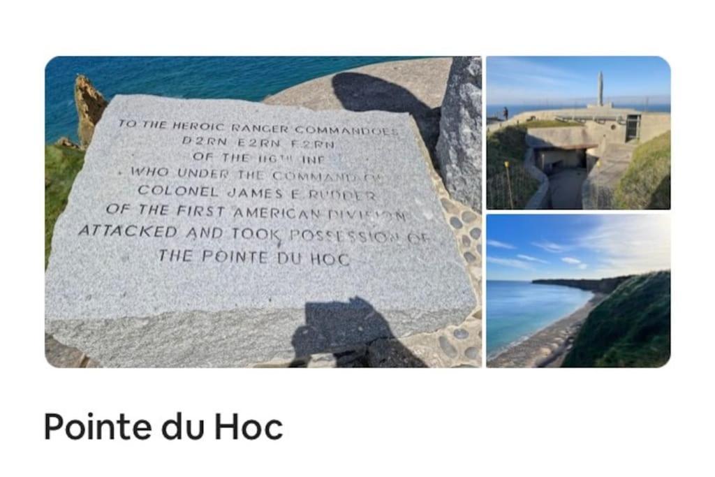 Au Coeur D'Omaha Beach- Colleville-Sur-Mer- Gite 2 Colleville-sur-Mer Exterior foto