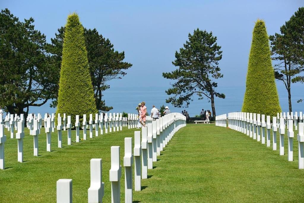 Au Coeur D'Omaha Beach- Colleville-Sur-Mer- Gite 2 Colleville-sur-Mer Exterior foto