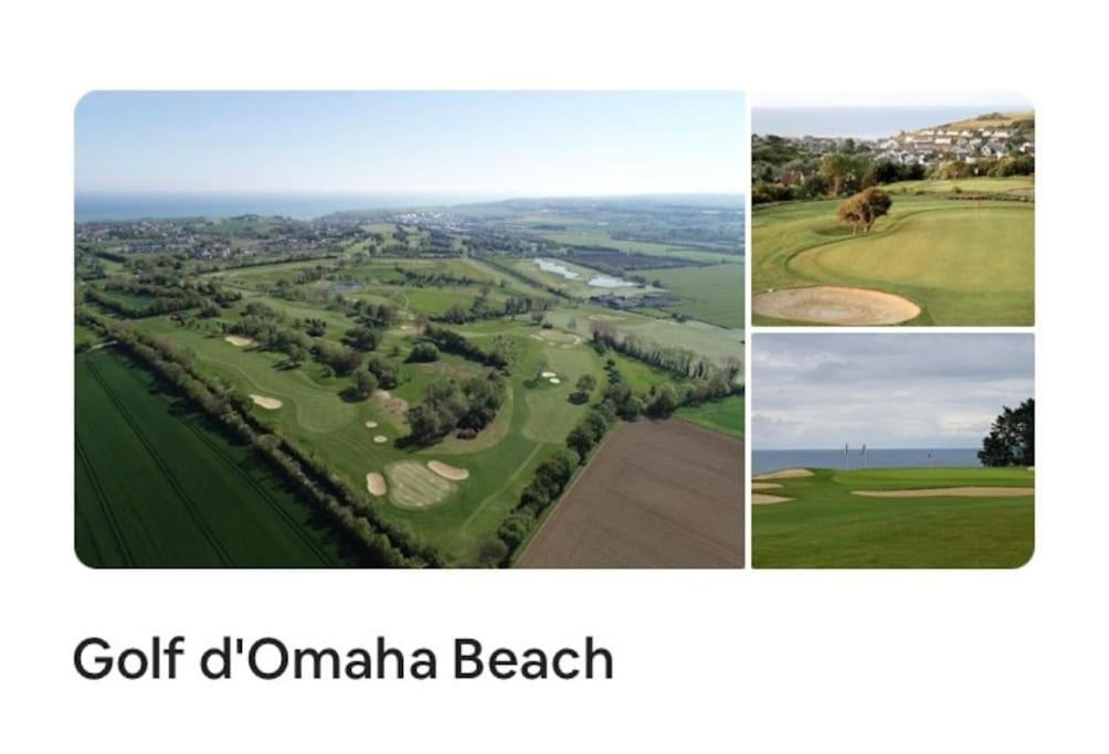 Au Coeur D'Omaha Beach- Colleville-Sur-Mer- Gite 2 Colleville-sur-Mer Exterior foto